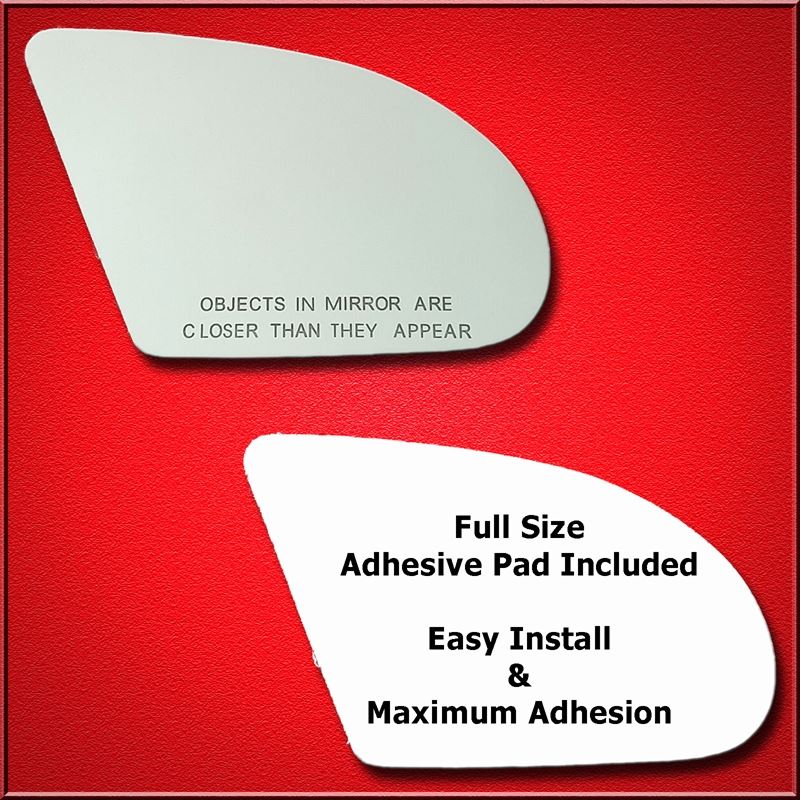Mirror Glass Replacement + Full Adhesive for 89-97