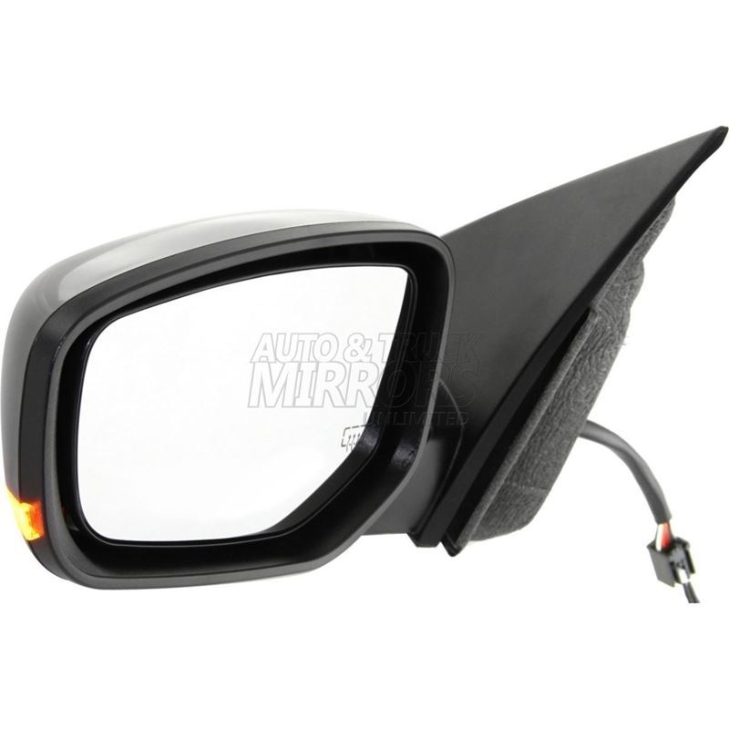 Fits 13-15 Dodge Dart Driver Side Mirror Replacement - Heated 2013 Dodge Dart Driver Side Mirror Replacement