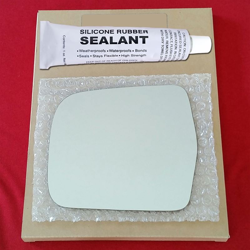 Mirror Glass Replacement + Silicone Adhesive for T