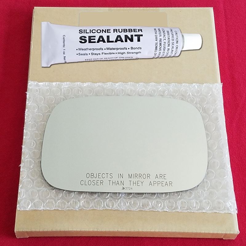 Mirror Glass Replacement + Silicone Adhesive for G