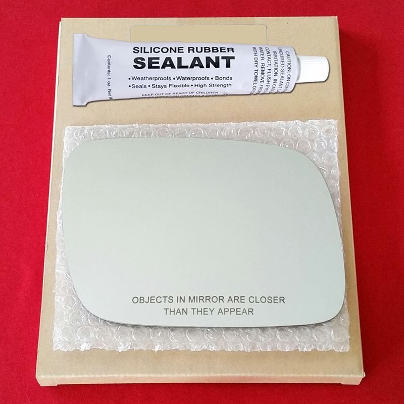 Mirror Glass Replacement + Silicone Adhesive for T