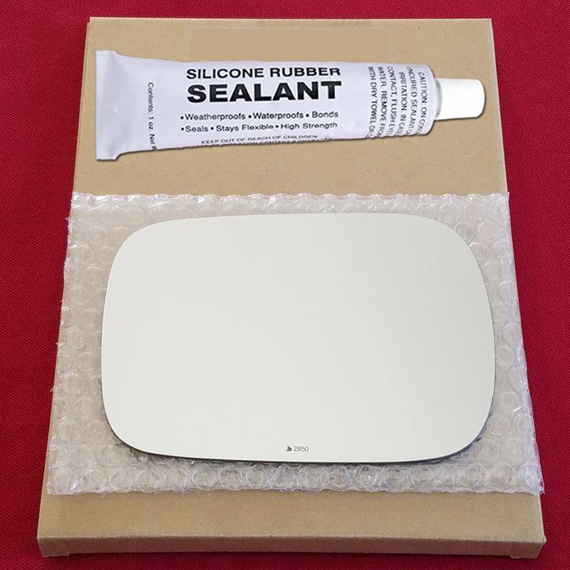 Mirror Glass Replacement + Silicone Adhesive for V