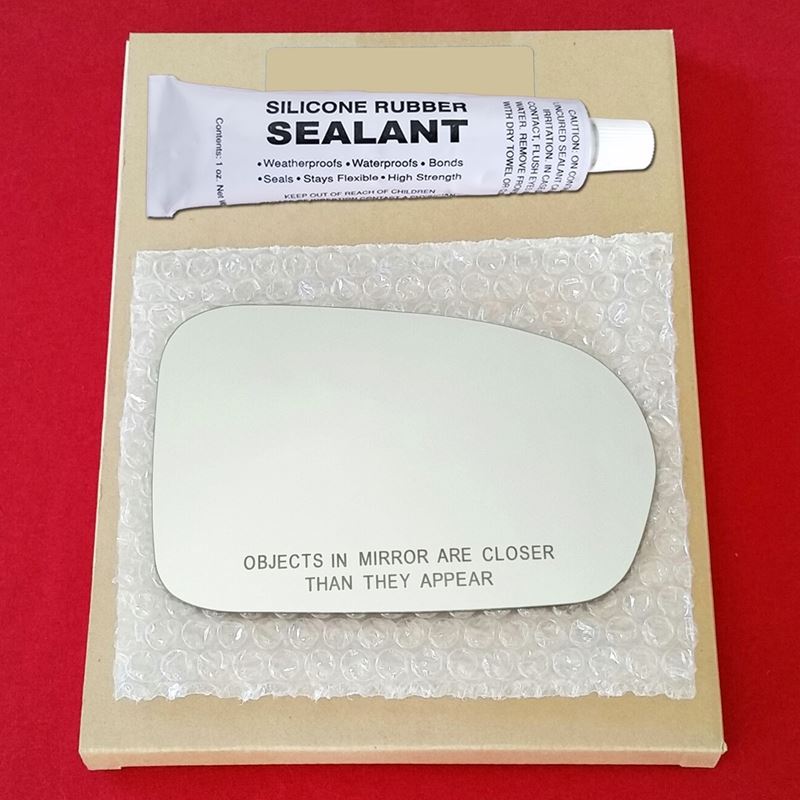 Mirror Glass Replacement + Silicone Adhesive for H