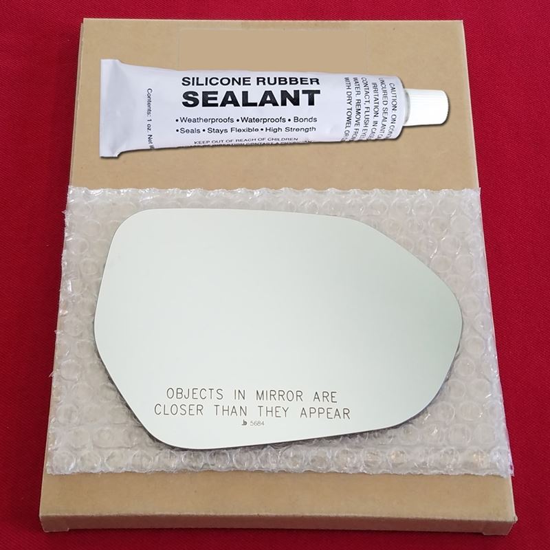 Mirror Glass Replacement + Silicone Adhesive for C