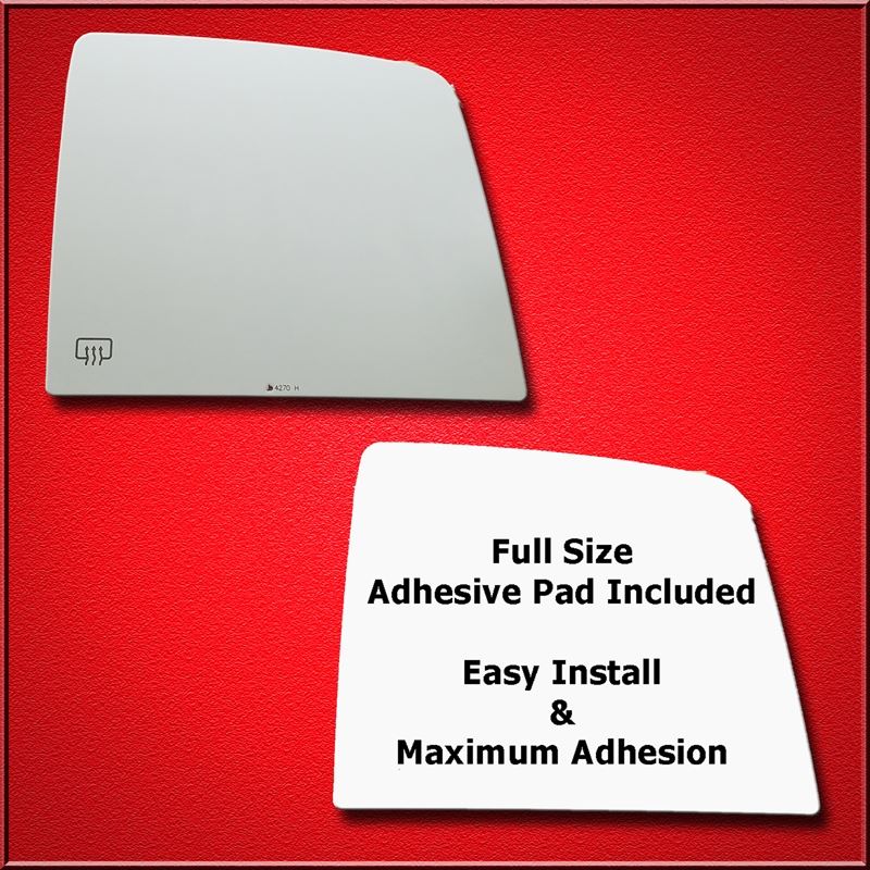 Mirror Glass + Full Adhesive for 07-19 Toyota Tund