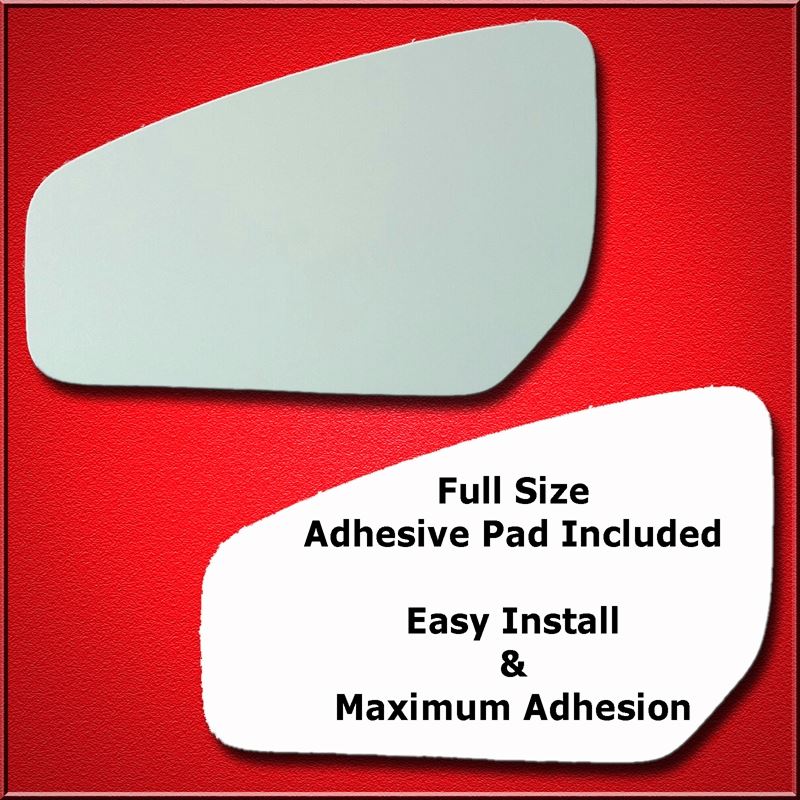 Mirror Glass Replacement + Full Adhesive for 07-12