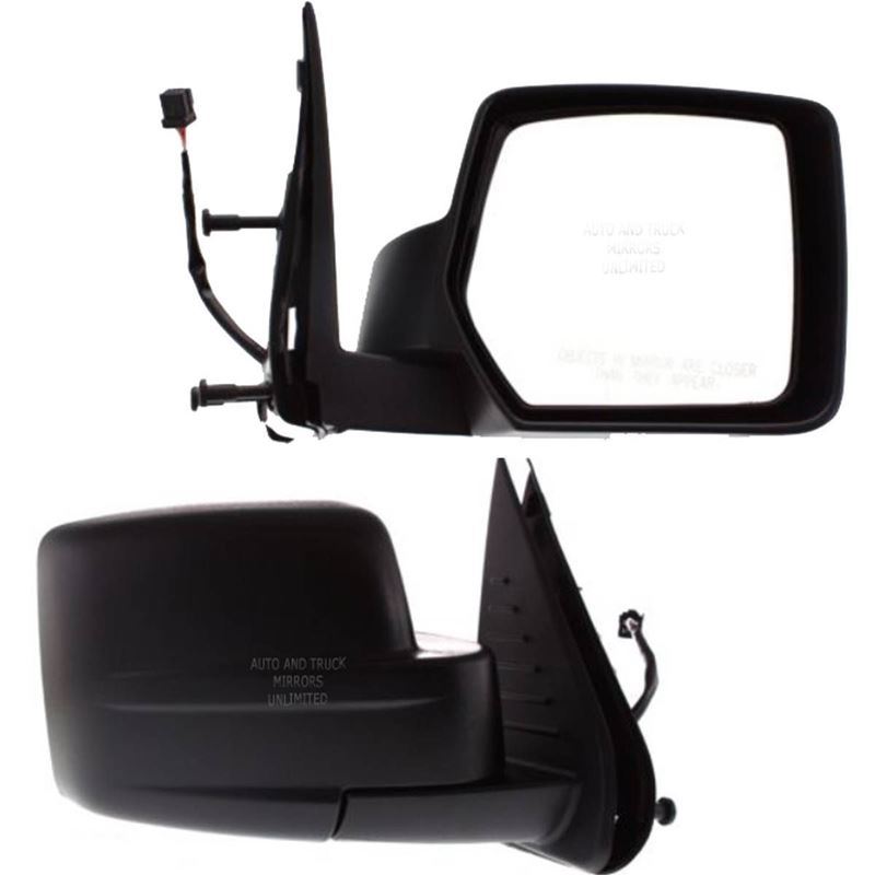 Fits 08-12 Jeep Liberty Passenger Side Mirror Asse