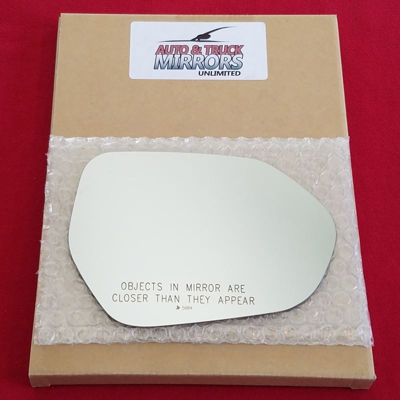 Mirror Glass + ADHESIVE for 16-18 Toyota Prius Pas