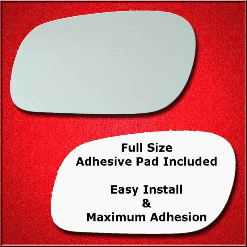 Mirror Glass Replacement + Full Adhesive for 98-11