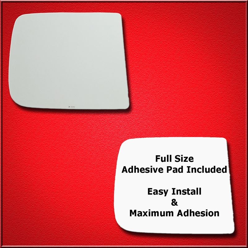 Mirror Glass Replacement + Full Adhesive for Ram P