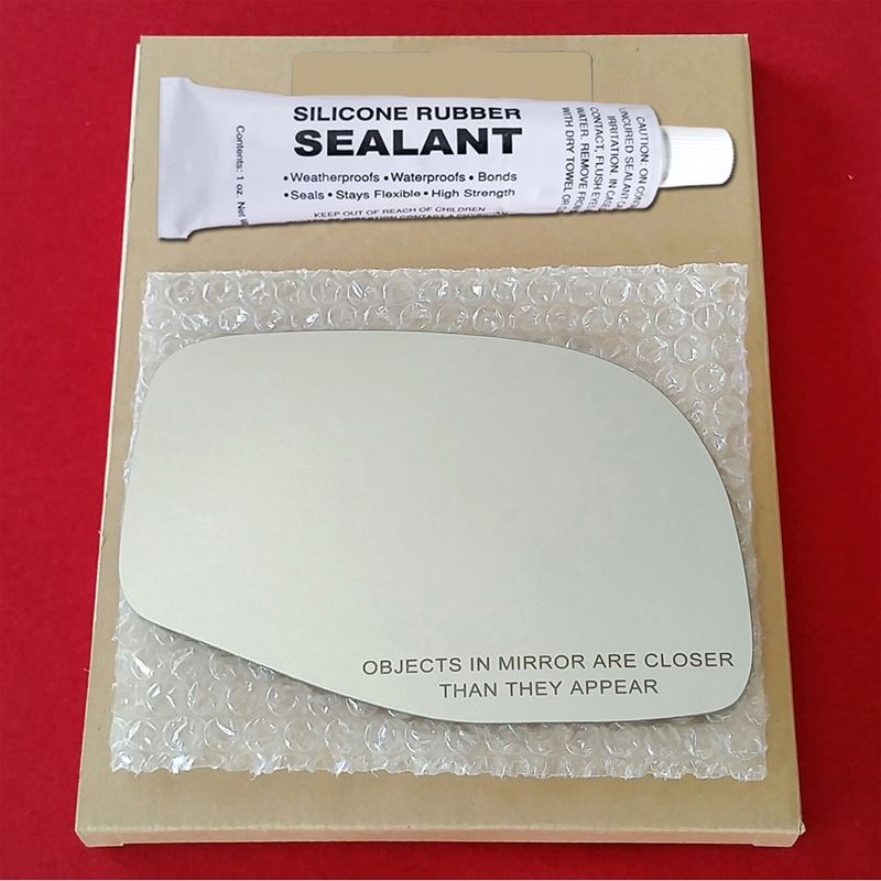 Mirror Glass Replacement + Silicone Adhesive for E