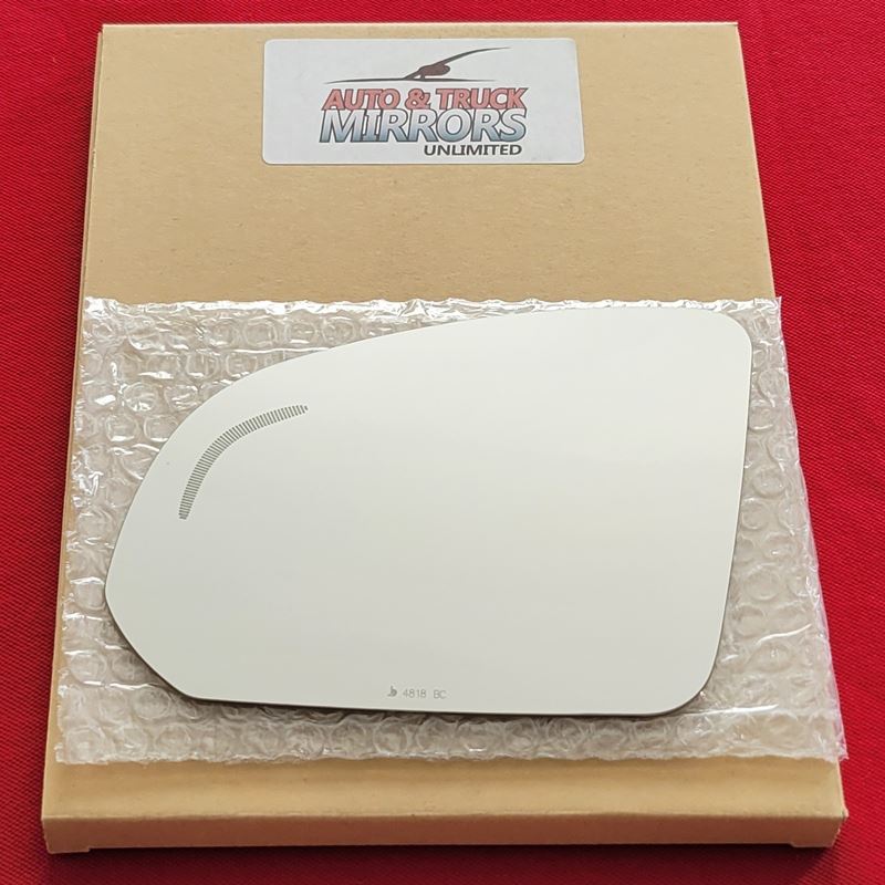 Mirror Glass for 19-22 Volvo XC40 Driver Side - Bl