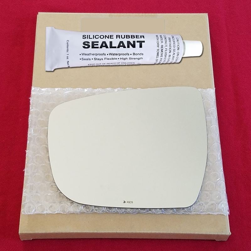 Mirror Glass Replacement + Silicone Adhesive for M