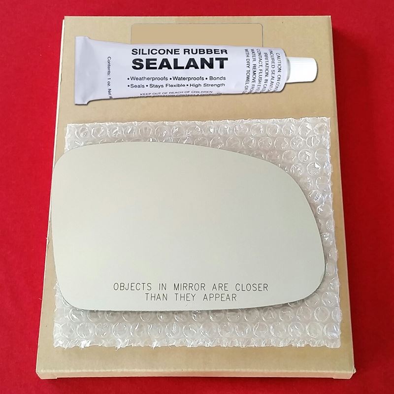 Mirror Glass Replacement + Silicone Adhesive for P