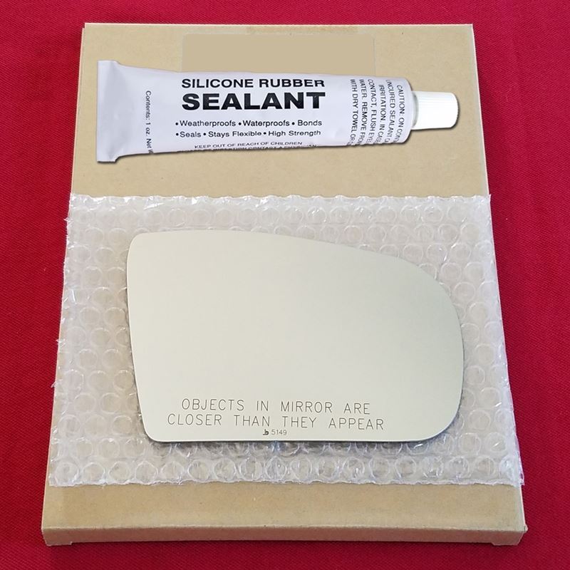 Mirror Glass Replacement + Silicone Adhesive for B