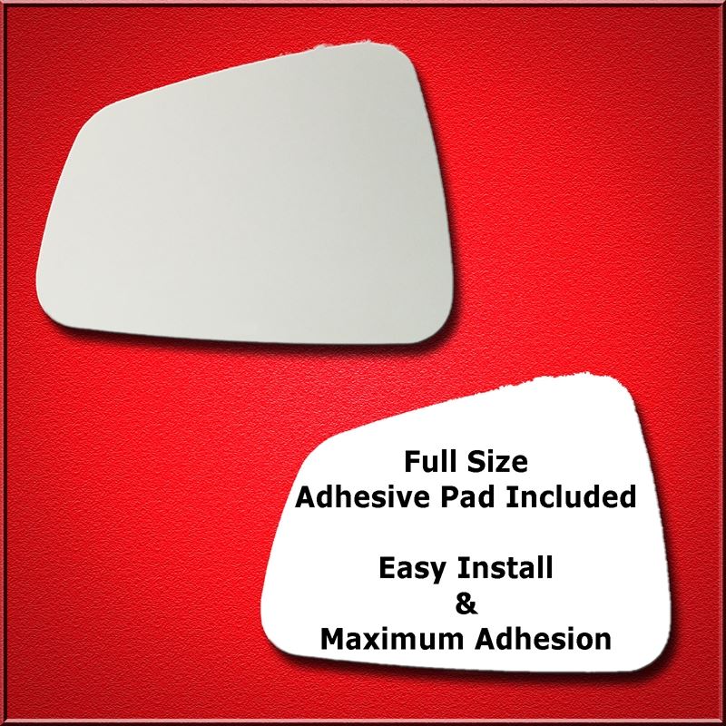 Mirror Glass Replacement + Full Adhesive for 13-16