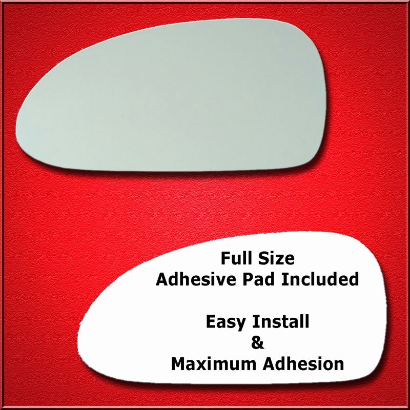 Mirror Glass Replacement + Full Adhesive for 99-05