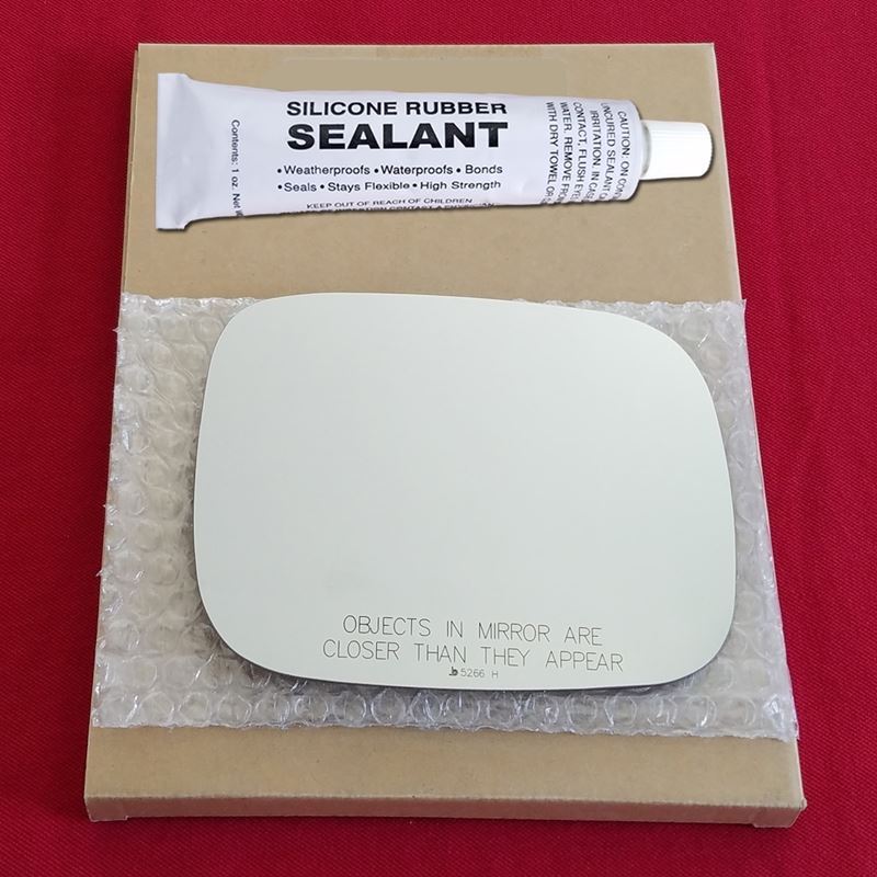 Mirror Glass Replacement + Silicone Adhesive for V