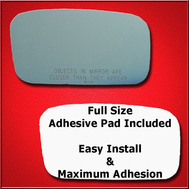 Mirror Glass Replacement + Full Adhesive for 04-06