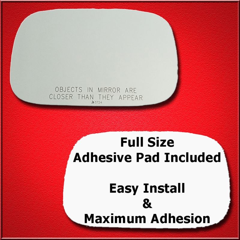 Mirror Glass Replacement + Full Adhesive for GS, L