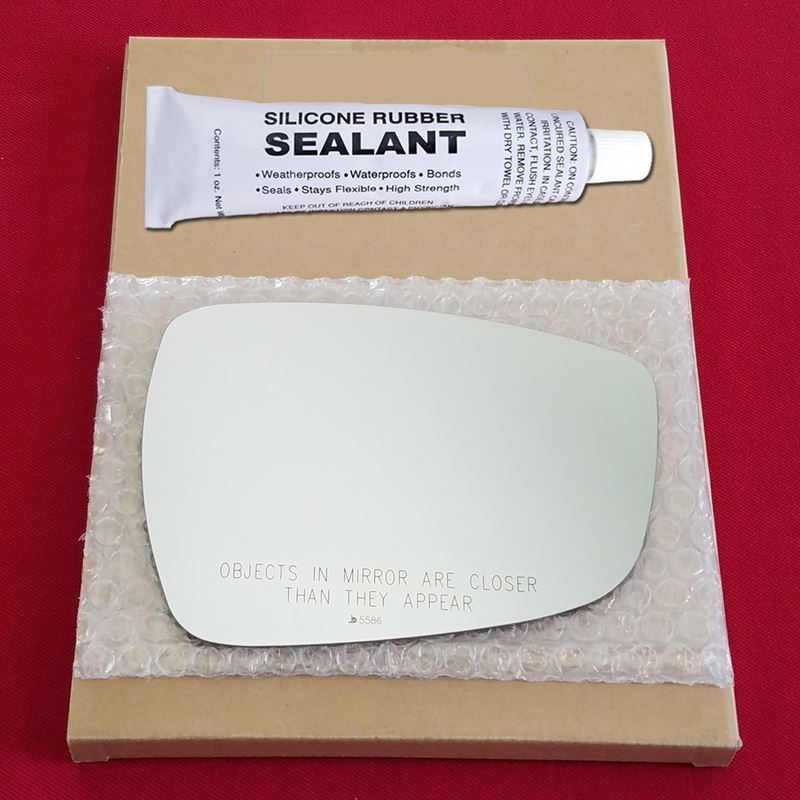 Mirror Glass Replacement + Silicone Adhesive for E