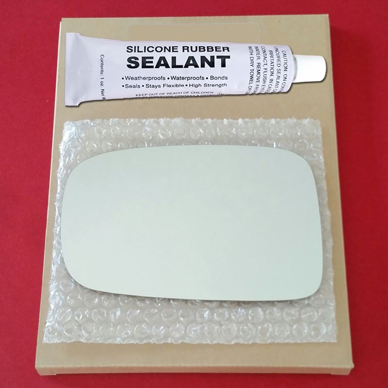 Mirror Glass Replacement + Silicone Adhesive for S