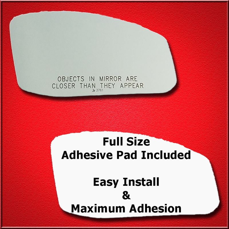 Mirror Glass Replacement + Full Adhesive for 03-09