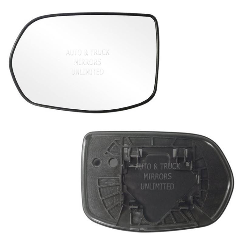 Fits 07-11 Honda CR-V Driver Side Mirror Glass wit