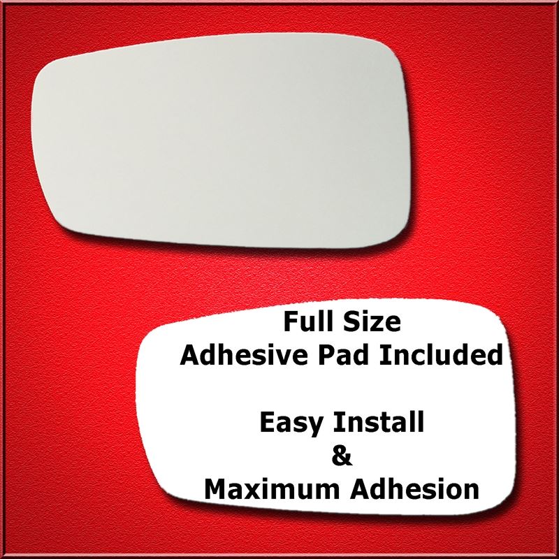 Mirror Glass Replacement + Full Adhesive for 11-14