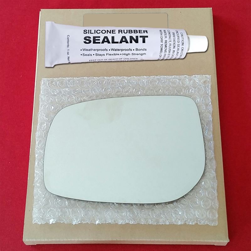 Mirror Glass Replacement + Silicone Adhesive for Y