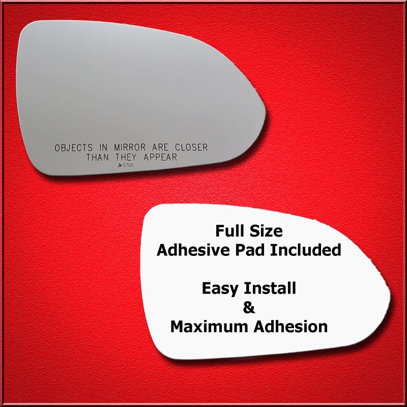 Mirror Glass Replacement + Full Adhesive for Accen