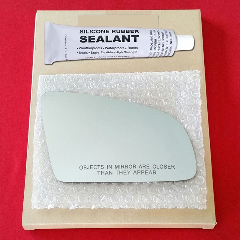 Mirror Glass Replacement + Silicone Adhesive for A