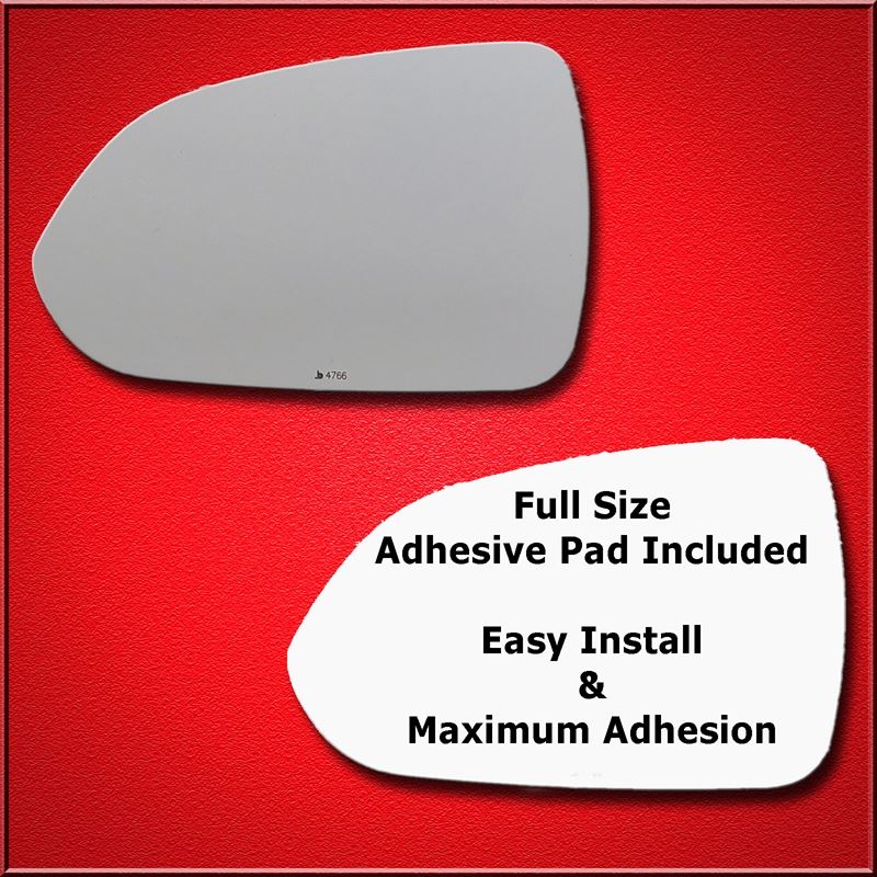 Mirror Glass Replacement + Full Adhesive for Accen