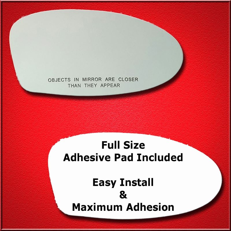 Mirror Glass Replacement + Full Adhesive for Alero