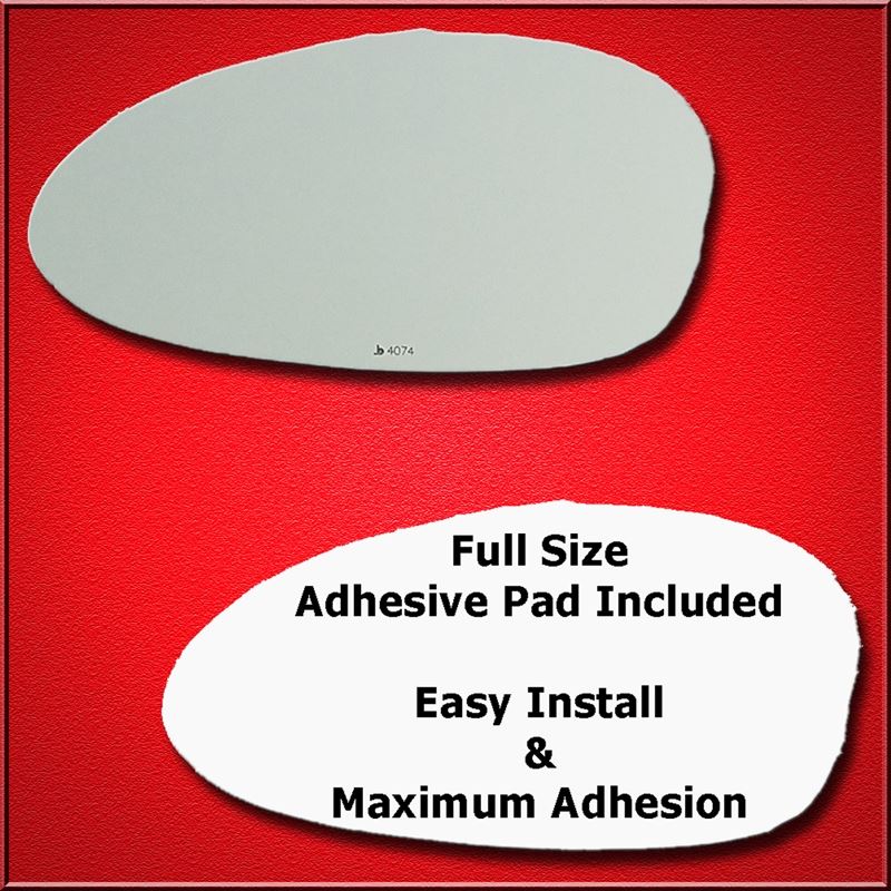 Mirror Glass Replacement + Full Adhesive for 3 Ser