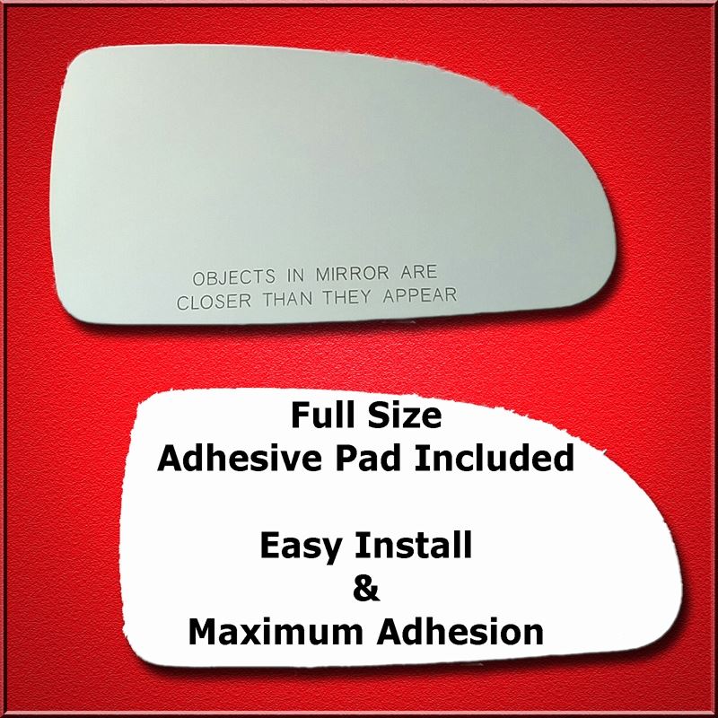 Mirror Glass Replacement + Full Adhesive for 07-09