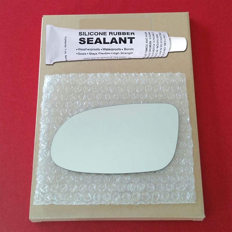 Mirror Glass Replacement + Silicone Adhesive for B