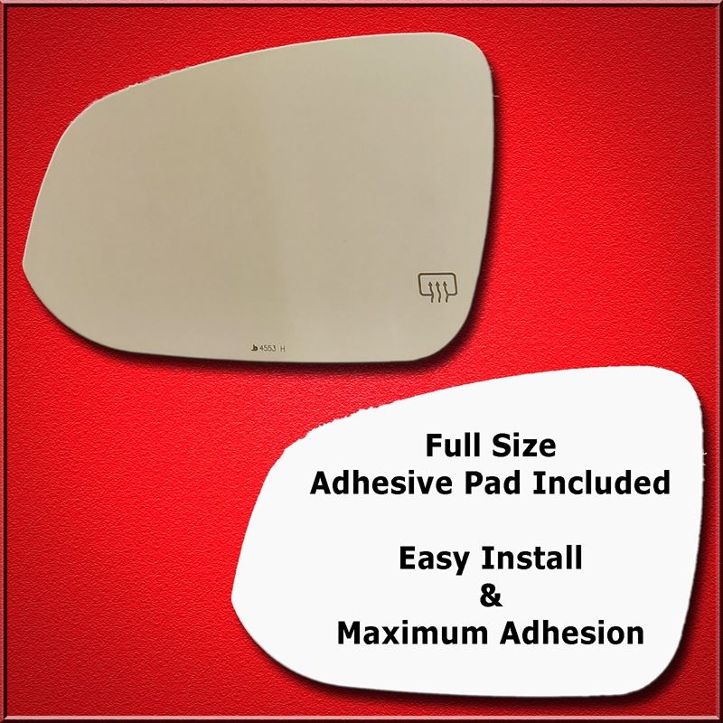 Mirror Glass + Full Adhesive for 14-19 Toyota High