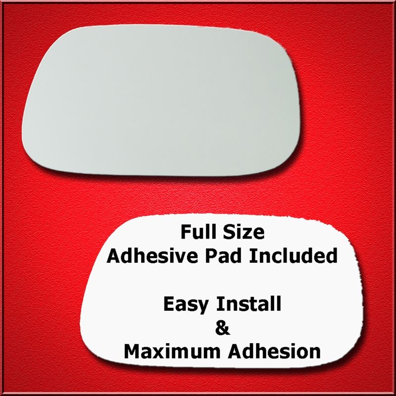 Mirror Glass Replacement + Full Adhesive for 02-06