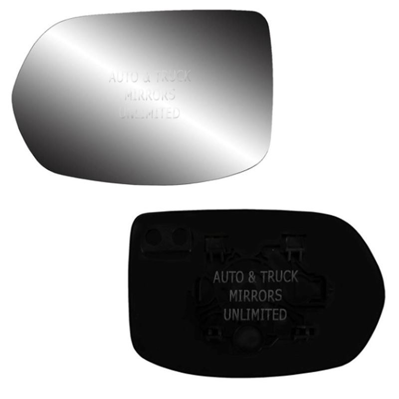 Fits 12-13 Honda CR-V Driver Side Mirror Glass wit