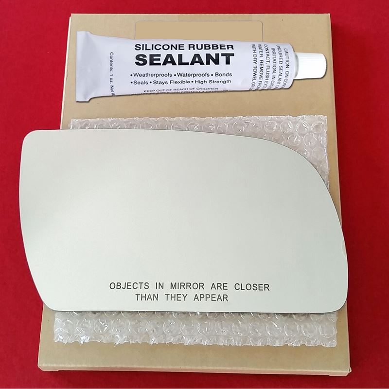 Mirror Glass Replacement + Silicone Adhesive for A