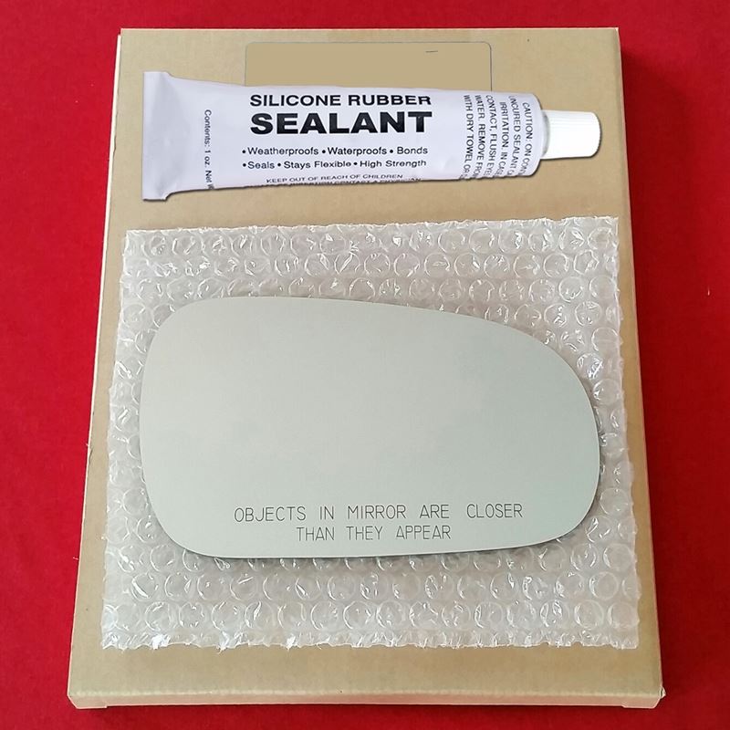 Mirror Glass Replacement + Silicone Adhesive for I