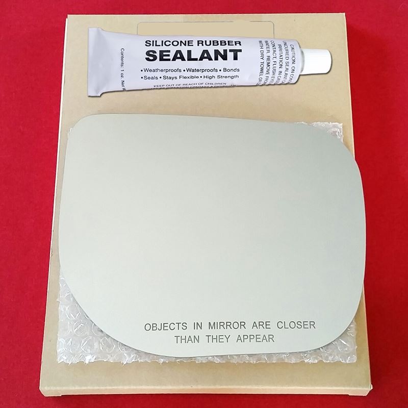 Mirror Glass Replacement + Silicone Adhesive for T