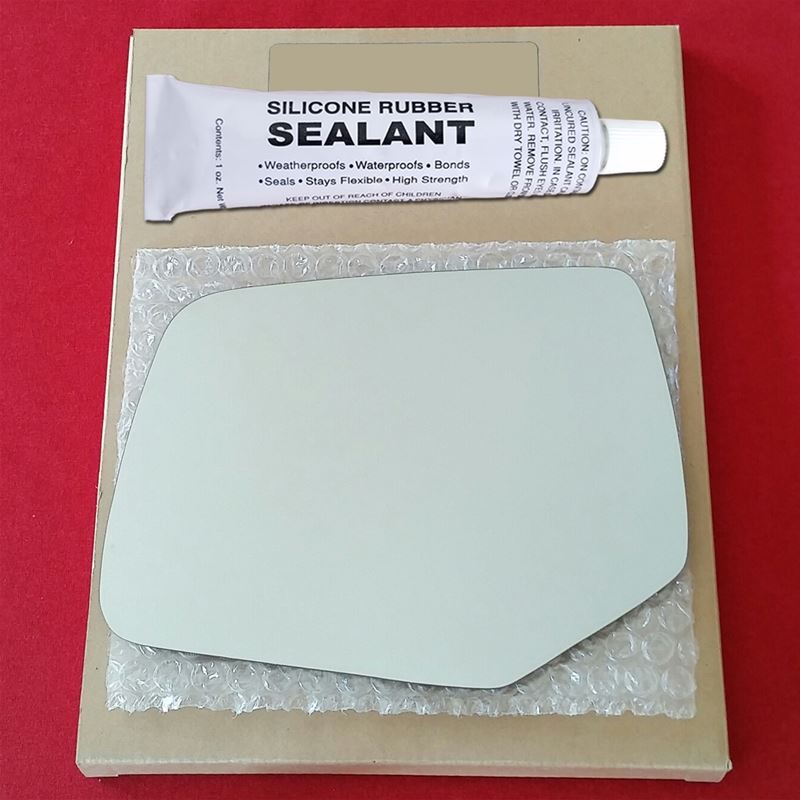 Mirror Glass Replacement + Silicone Adhesive for E