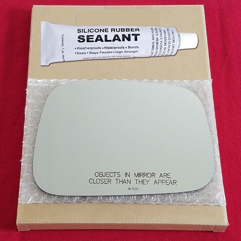 Mirror Glass Replacement + Silicone Adhesive for R