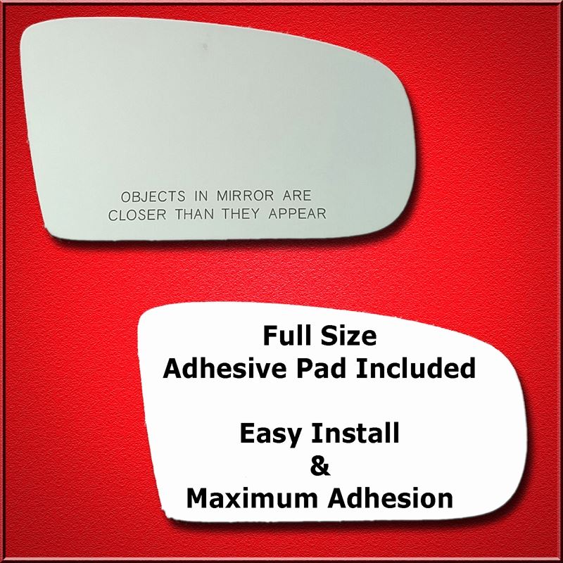 Mirror Glass Replacement + Full Adhesive for 97-03