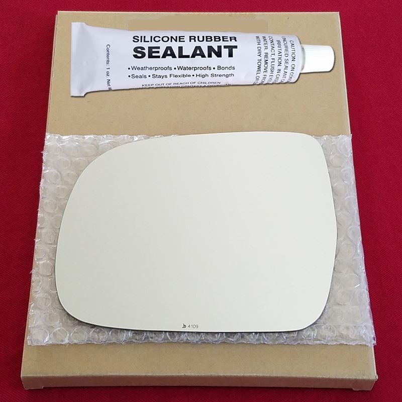 Mirror Glass Replacement + Silicone Adhesive for R