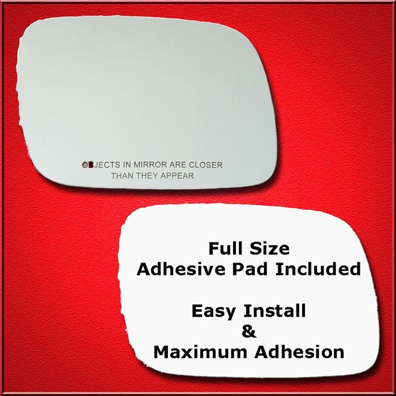 Mirror Glass Replacement + Full Adhesive for 04-07