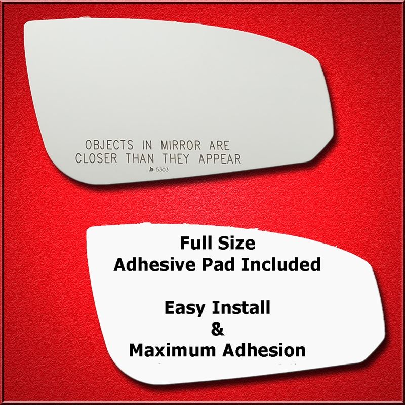 Mirror Glass + Full Adhesive for 08-08 Nissan Maxi