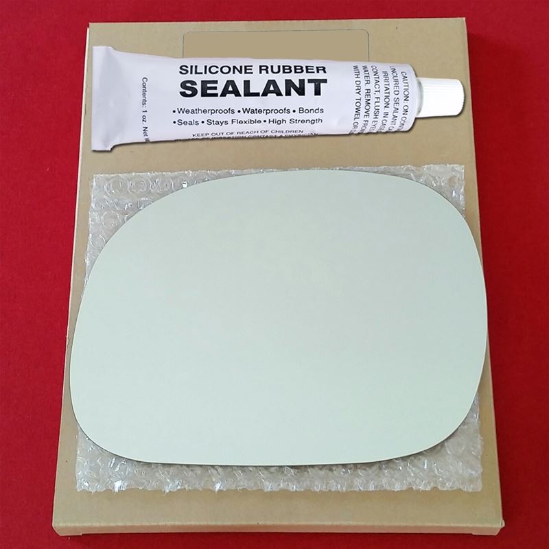 Mirror Glass Replacement + Silicone Adhesive for F